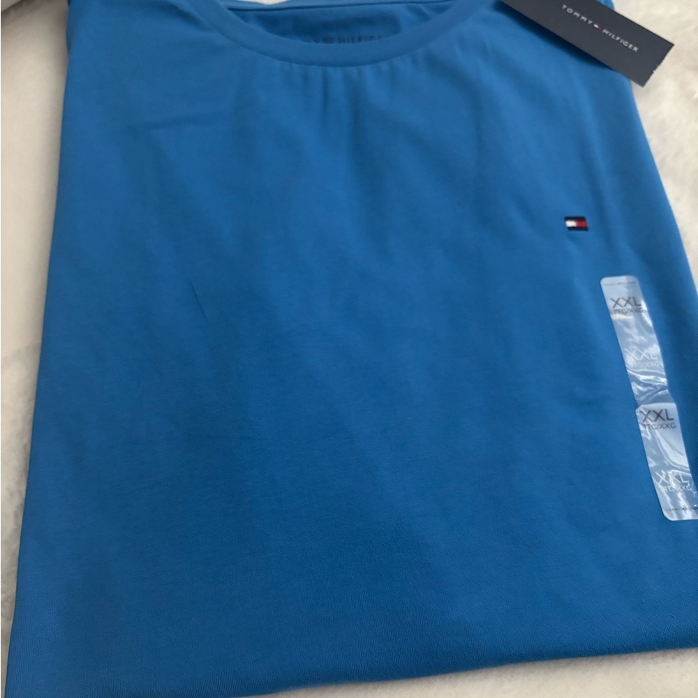 Tommy Hilfiger Men's Vibrant Blue Tee
